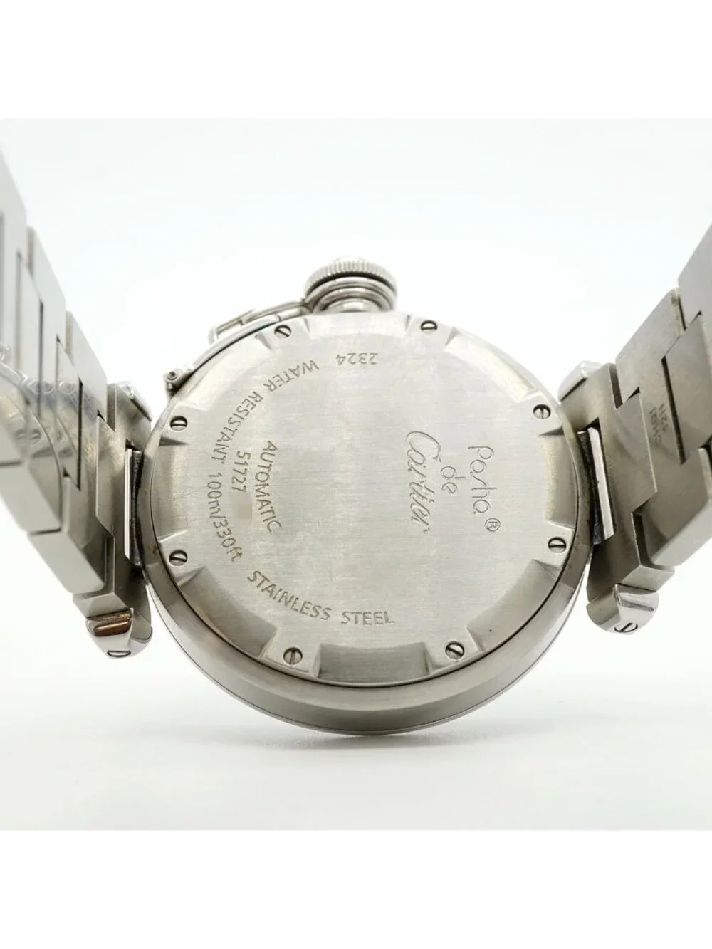 Cartier Pasha C White Dial Watch Boys